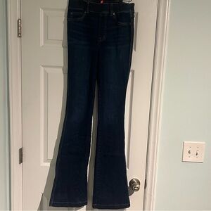 SPANX Dark Blue Flare Jeans